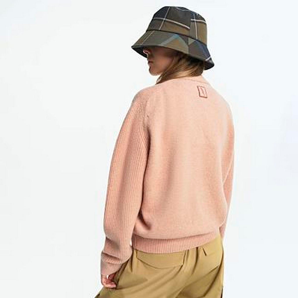 Pullover in maglia rosa confetto - Donna
