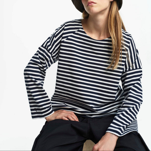 T-shirt a maniche lunghe - Blu impero St - Donna