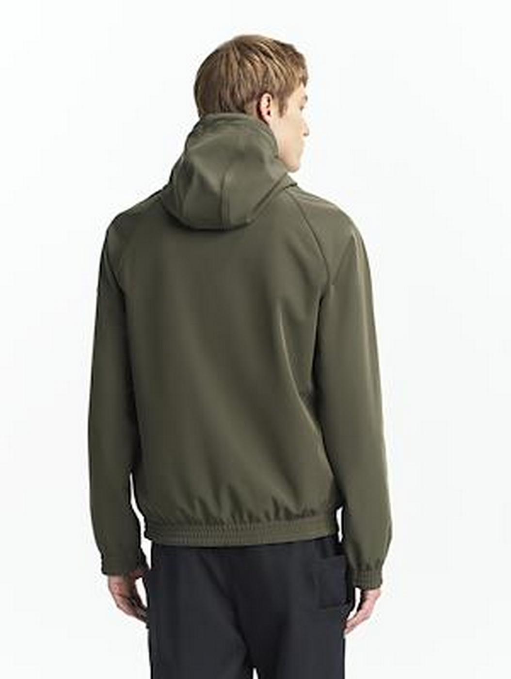 Pile con zip integrale - Verde avocado - Uomo