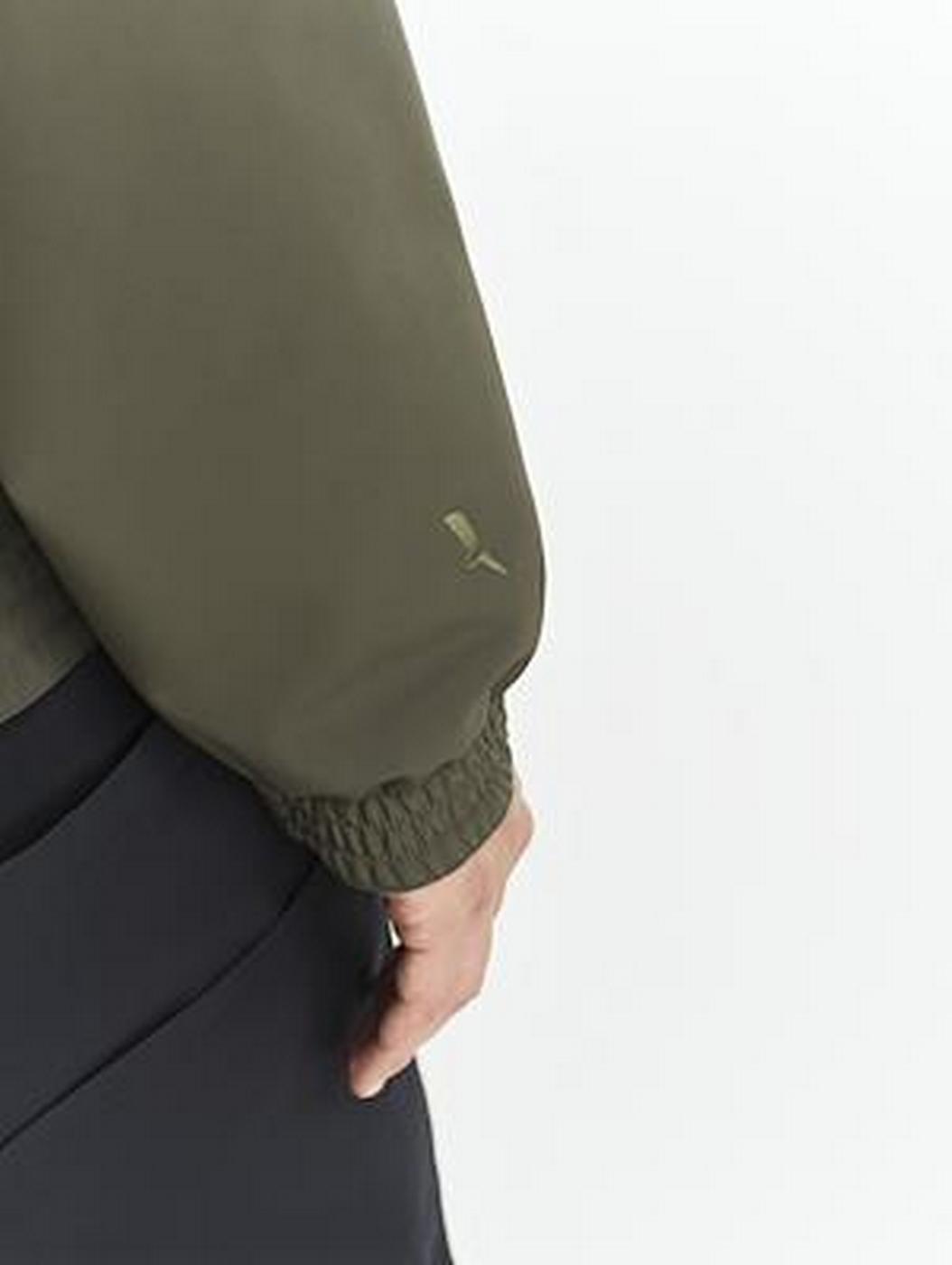 Pile con zip integrale - Verde avocado - Uomo