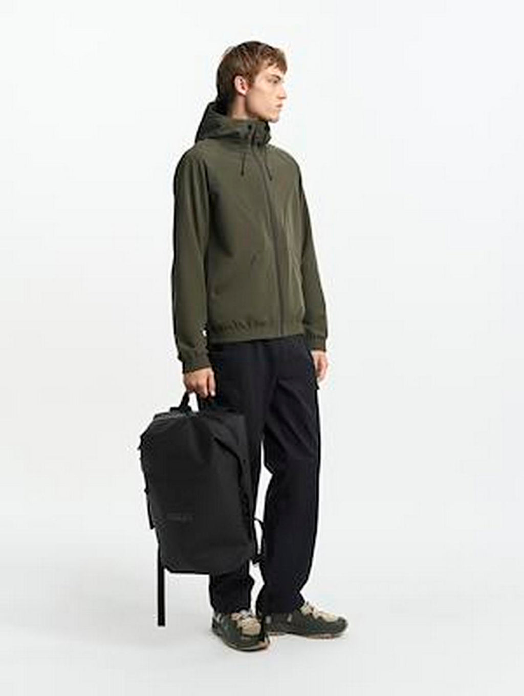 Pile con zip integrale - Verde avocado - Uomo