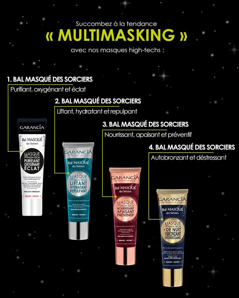 Laboratoire Garancia Face mask [WIZARDS MASKED BALL] NOURISHING, SOOTHING, PREVENTIVE