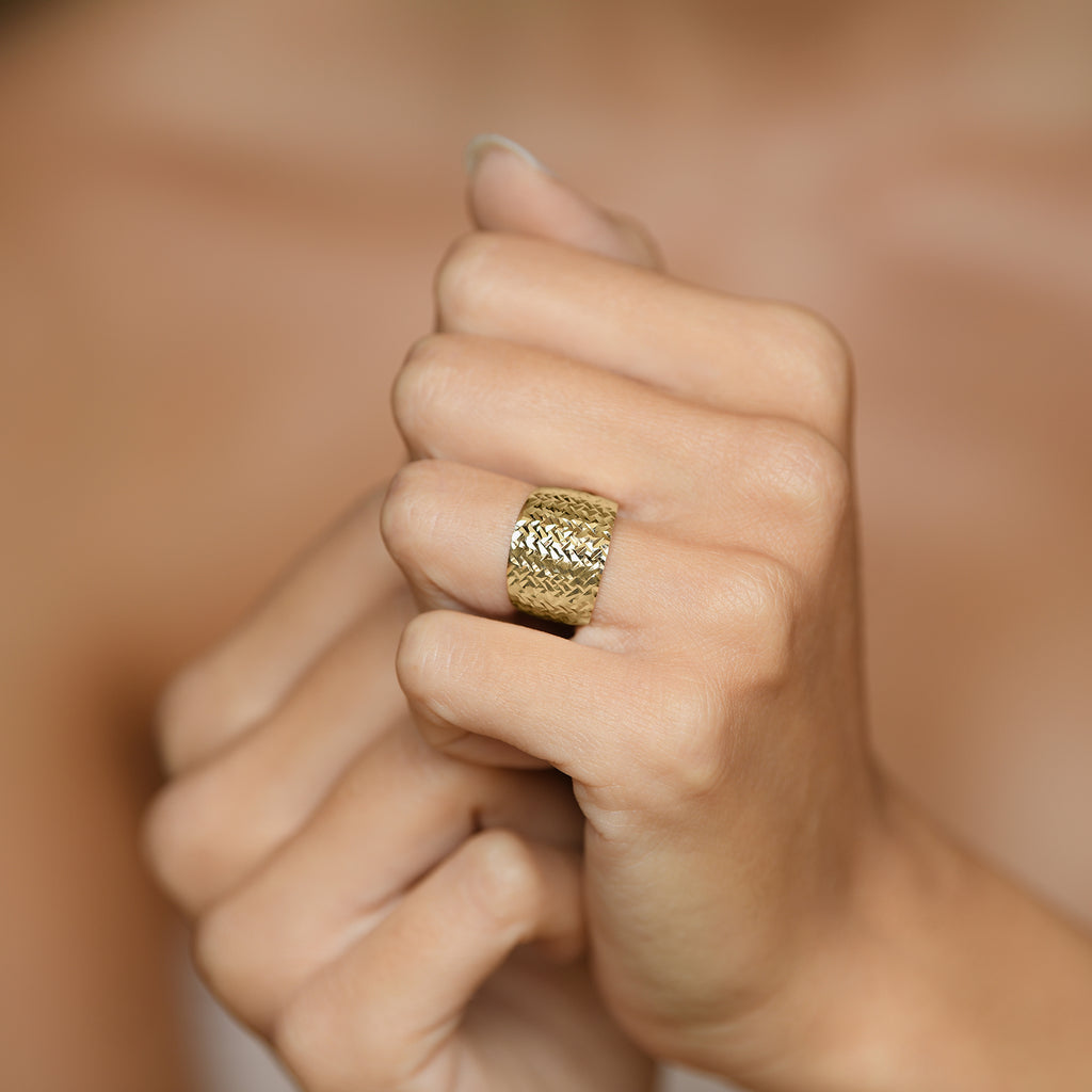 Bague "Giuliana" Or Jaune 375/1000