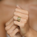 Bague "Giuliana" Or Jaune 375/1000