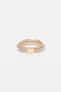 Bague "Matera" - Or Bicolore Jaune