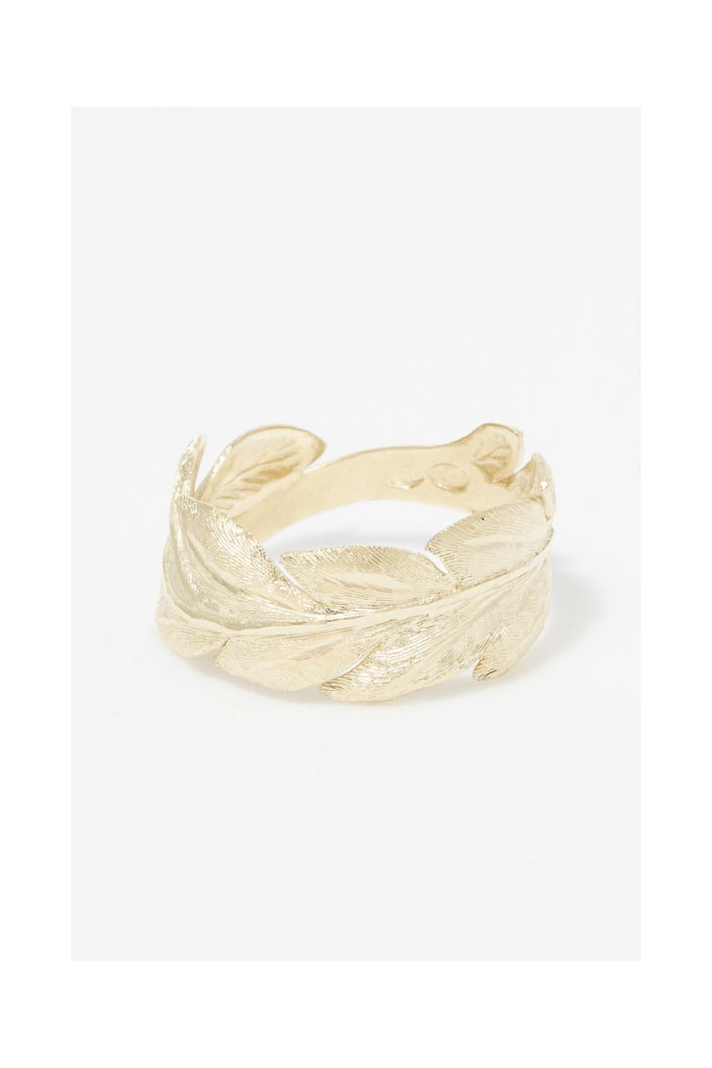 "Foresta" Ring in 375/1000 Yellow Gold