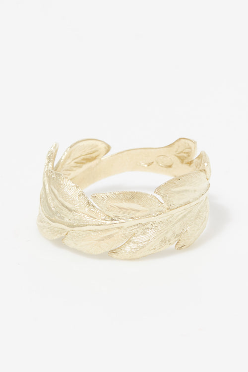 Foresta ring - Yellow gold