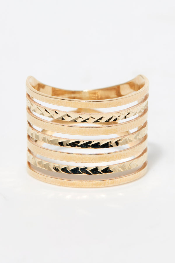 “Eleonora” Ring 375/1000 Yellow Gold