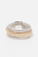 Bague "Flamboyant" - Or Blanc