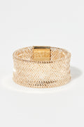Ring "Vico Scintillant 9Mm" Yellow Gold 375/1000