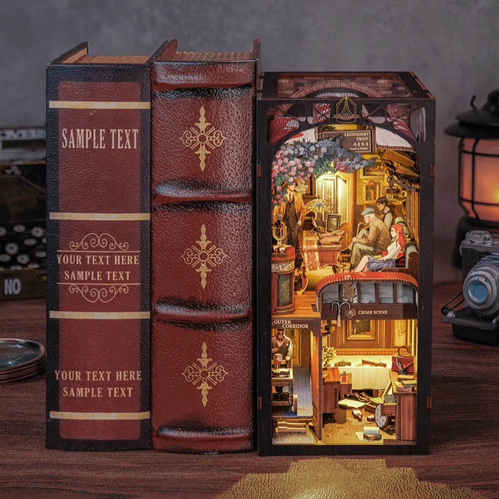 Book Nook - Mystère Dans Le Train