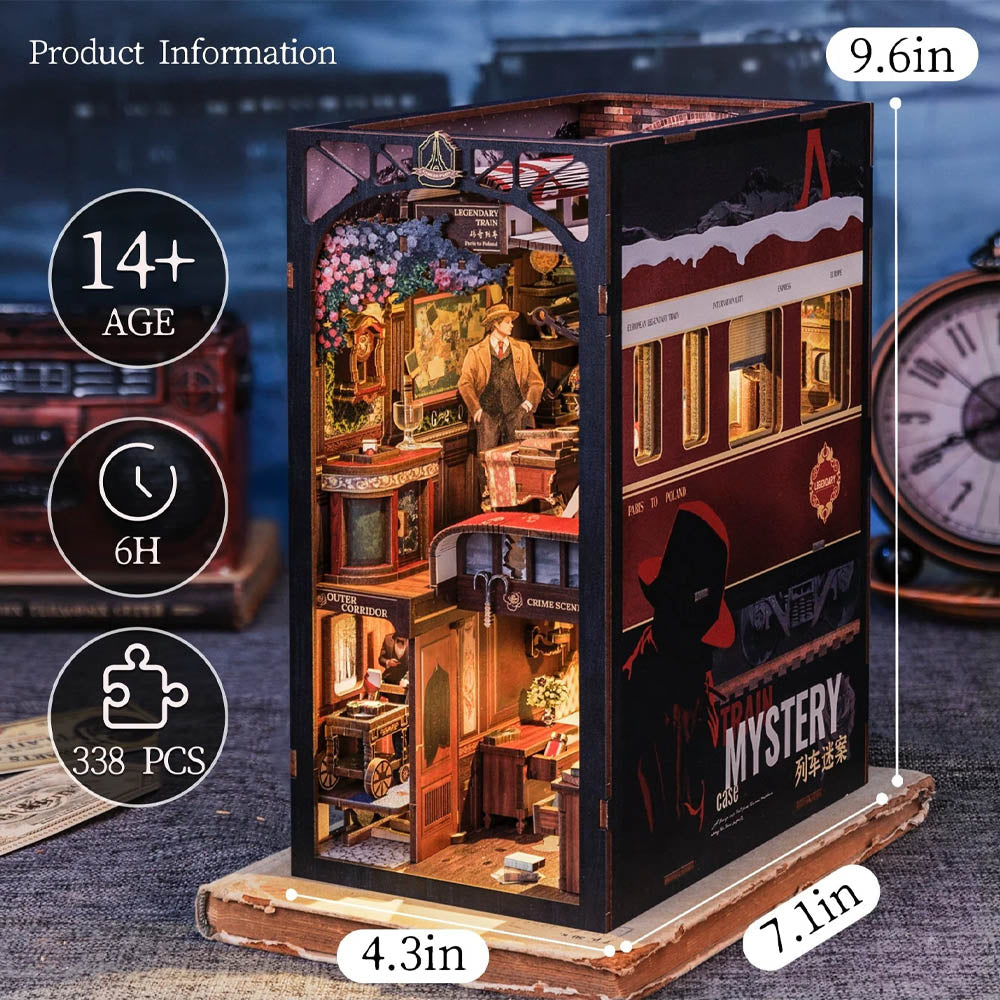 Book Nook - Mystère Dans Le Train