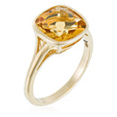 Bague "Hélios" Citrine 3,30Ct - Or Jaune