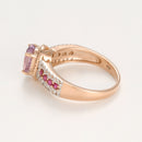 Bague "Octavie" - Or Rose 375/1000