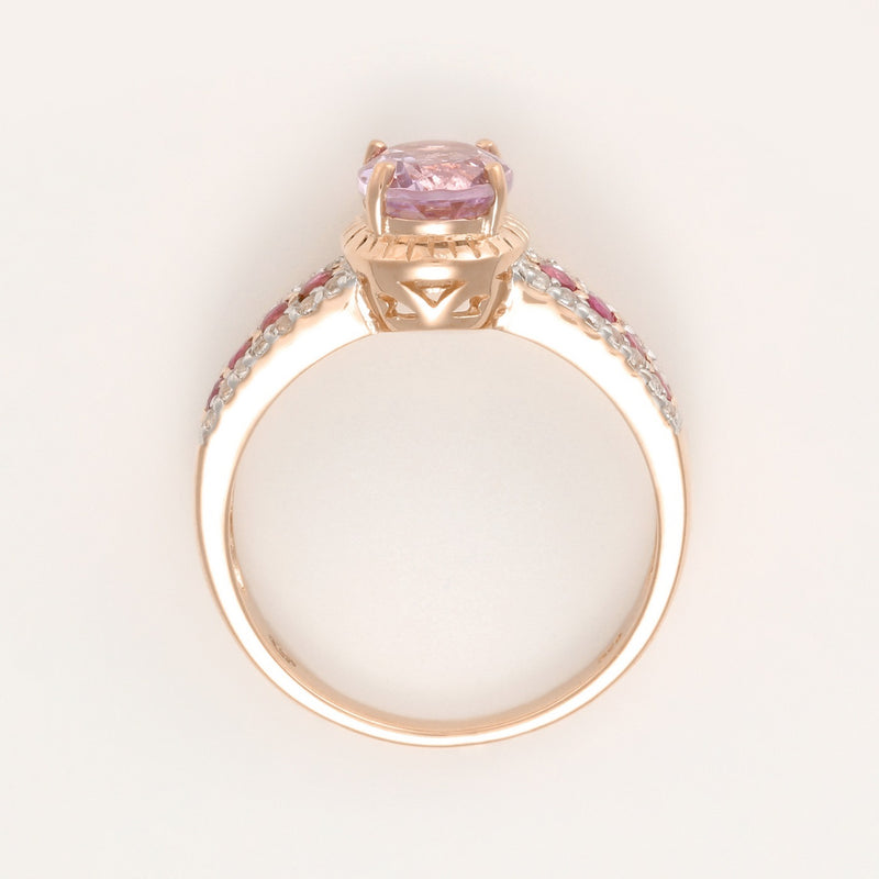 Bague "Octavie" - Or Rose 375/1000