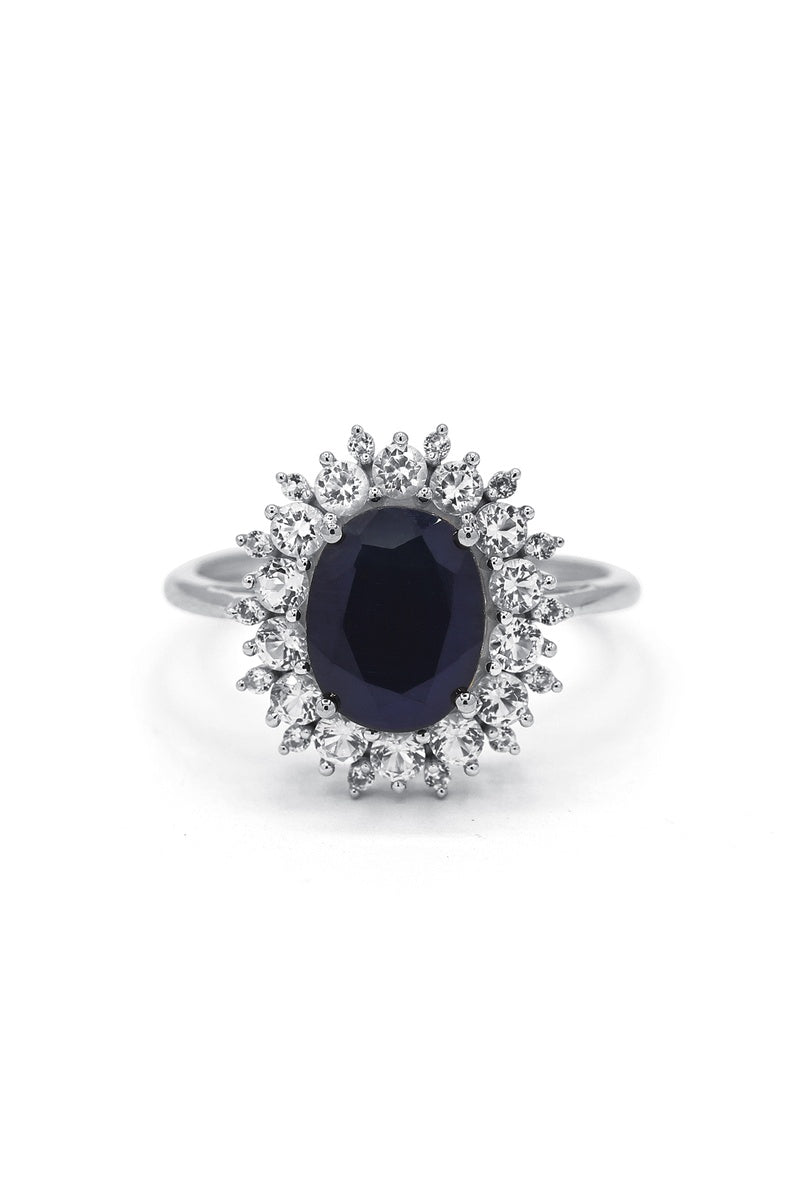 Anillo "Soleil Bleu"