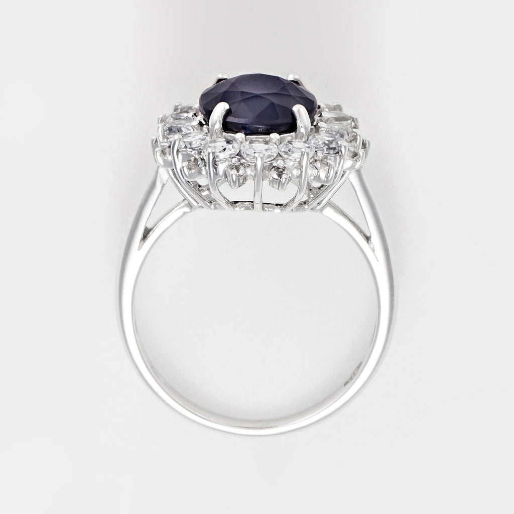 Bague "Soleil Bleu"