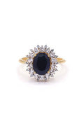 Bague "Soleil Bleu"