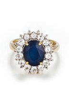 Bague "Soleil Bleu"