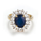 Bague "Soleil Bleu"
