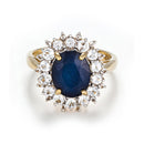 Anillo “Sol Azul”