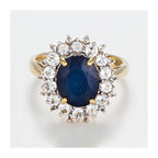 Bague "Soleil Bleu"
