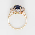 Bague "Soleil Bleu"