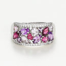 Bague "Giselle" Mx2,12/47 - Or Blanc