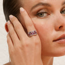 Bague "Giselle" Mx2,12/47 - Or Blanc