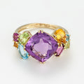 Bague "Color Mixte"  Mx5,7/9 - Or Jaune