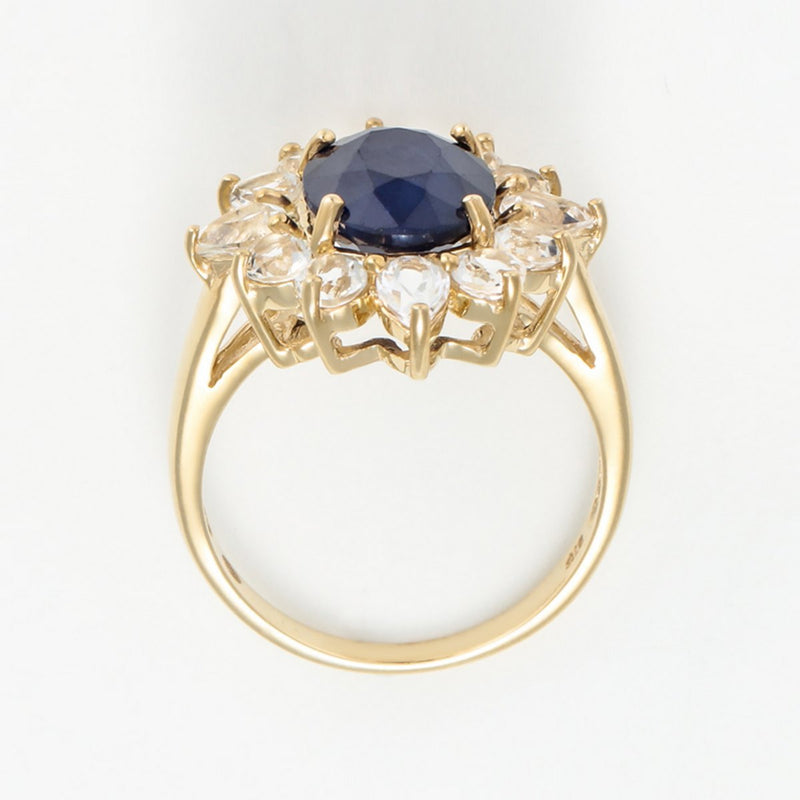 "Asty" Ring - S3.50/1 Wt1.84/12 - Yellow Gold
