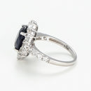 Bague "Palaia" S3,50/1 Wt1,448/20 - Or Blanc 375/1000