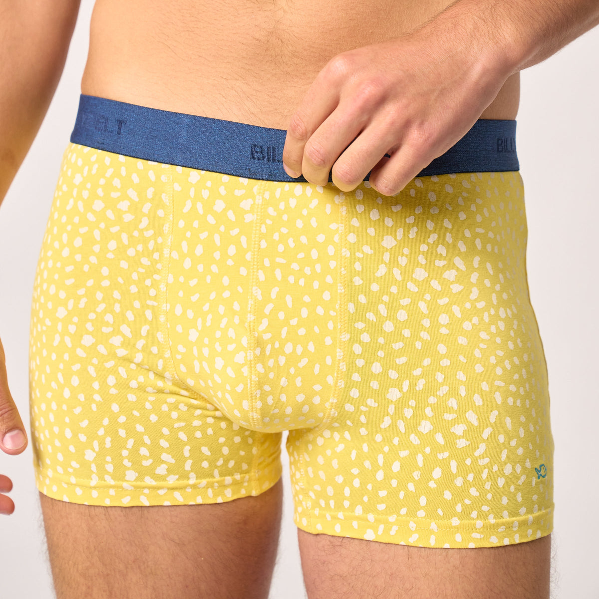Boxer En Coton Bio - Yellow Savage