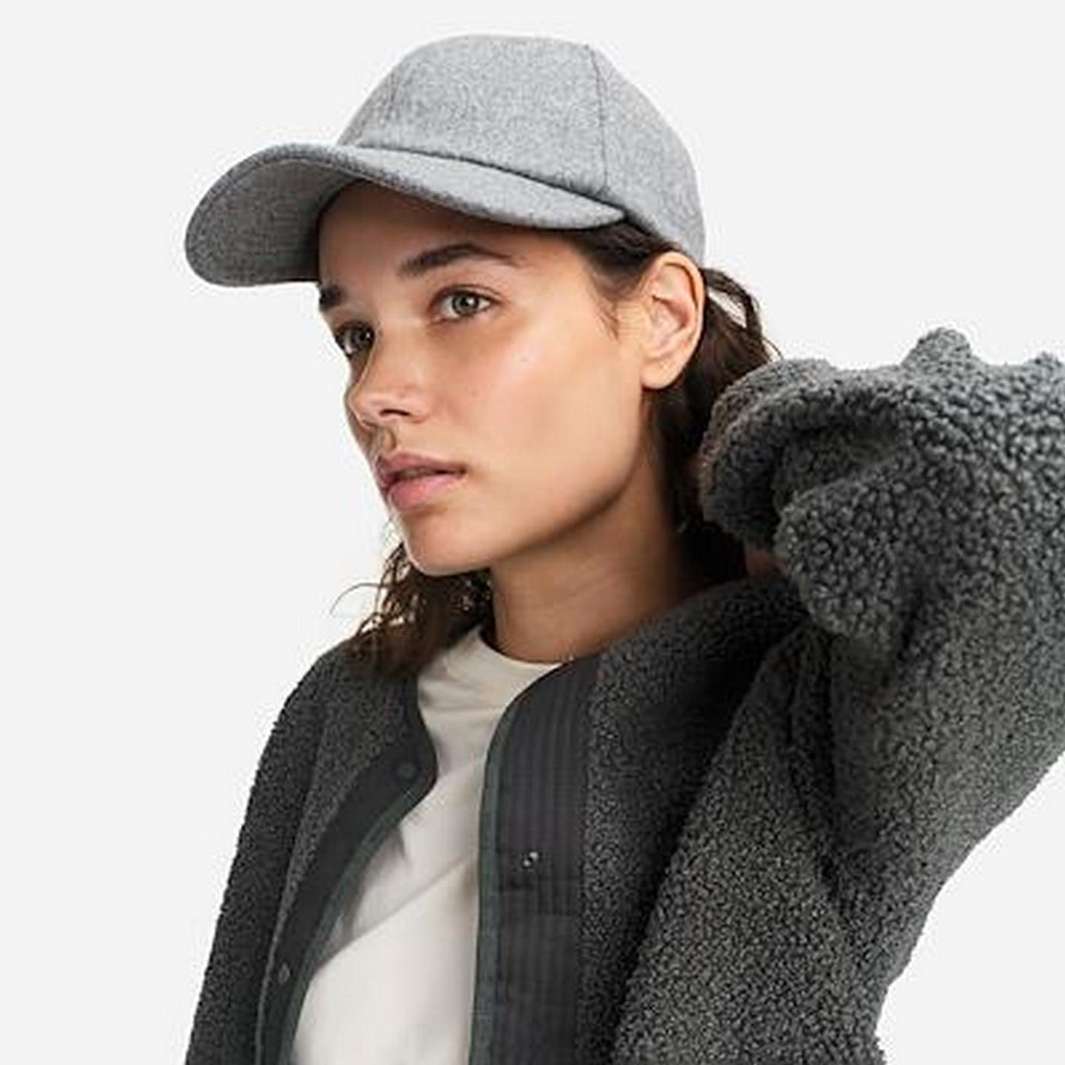 Gorra unisex - Gris jaspeado claro