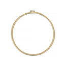 Bague "Pudeur" Diamants 0,01Ct/1 - Or Jaune 375/1000