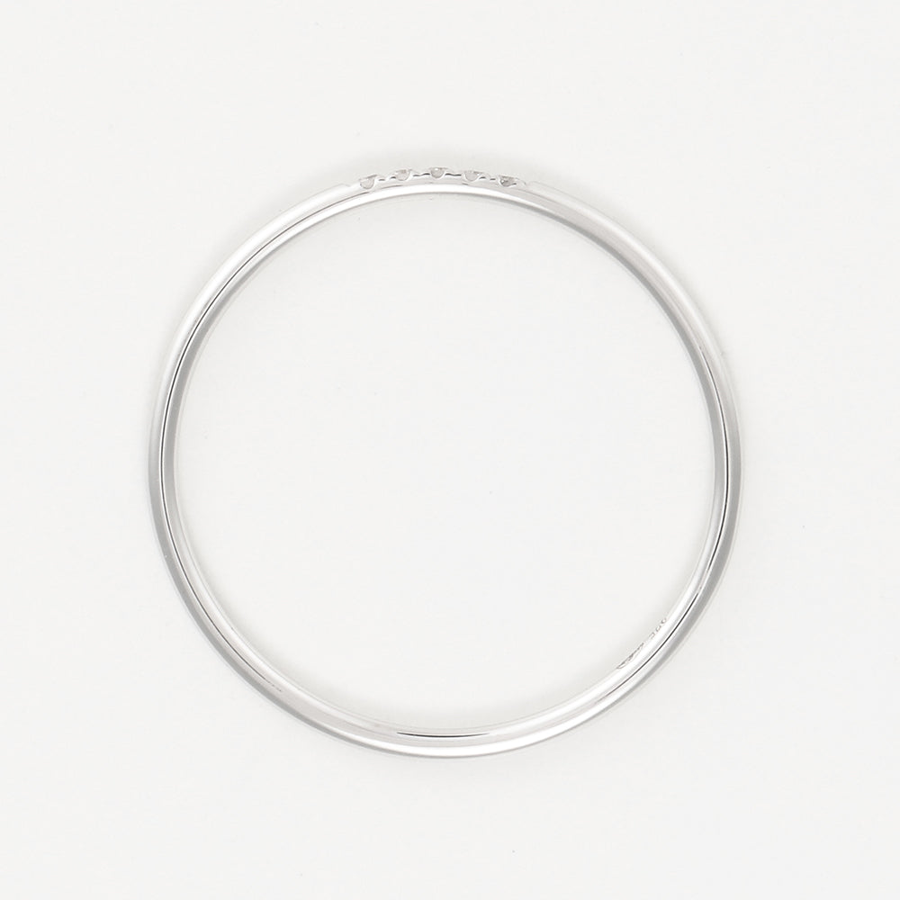 Bague "Alliance Humilité" Diamants 0,02Ct/5