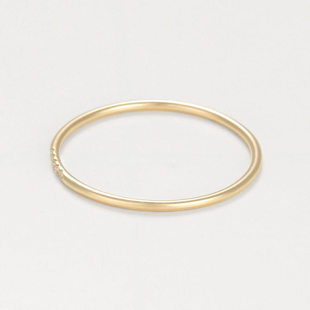 Ring "Alliance Humilité" Diamonds 0.02Ct/5 - Yellow Gold