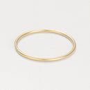 Bague "Alliance Humilité" Diamants 0,02Ct/5 - Or Jaune