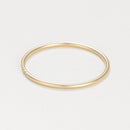 Anillo “Alianza Humildad” Diamantes 0.02Ct/5 – Oro amarillo 375/1000