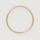 Bague "Alliance Humilité" Diamants 0,02Ct/5 - Or Jaune