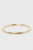 Bague "Alliance Humilité" Diamants 0,02Ct/5 - Or Jaune 375/1000