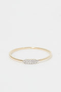 Bague "Justine" D0,04/12