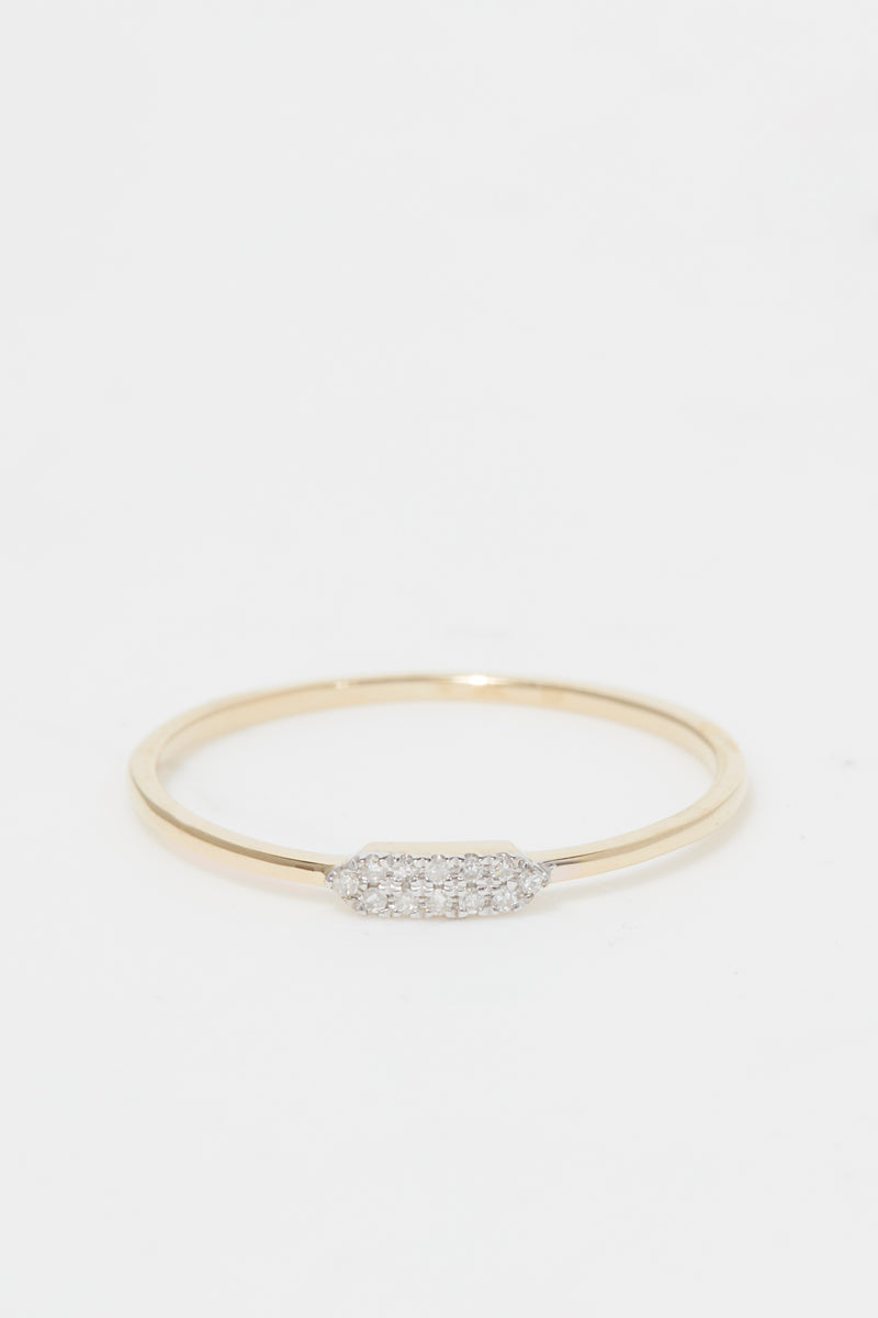 Bague "Justine" D0,04/12