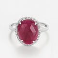 Anillo Bermuda Nuevo Rubí