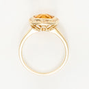 Bague "Antique Stone" - Or Jaune 375/1000