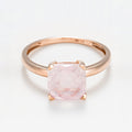 Bague "Quartz Unique"  Quartz Rose 2,10Ct/1