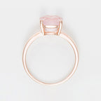 Bague "Quartz Unique" Quartz Rose 2,10Ct/1 - Or Rose