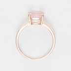 Bague "Quartz Unique"  Quartz Rose 2,10Ct/1