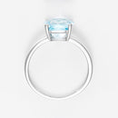 Bague "Topaze Unique" Topaze 2,67Ct/1 - Or Blanc