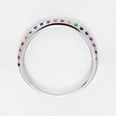 Blanc Anillo "Colorful Love" E0,04/2 R0,08/3 S0,13/5 Os0,06/3 Ps0,08/3 Ys0,07/2 - Oro 375/1000